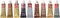 Amaco Rub 'N Buff Wax Metallic Finish, 9 Color Assortment (Gold Leaf, Antique Gold, Grecian Gold, Ebony, Silver Leaf, Spanish Copper, Autumn Gold, European Gold, Pewter)